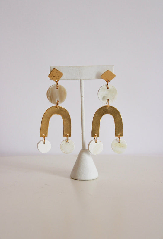 Drops of Gold Earrings