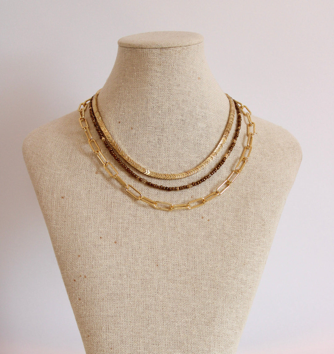 Gold Rising Necklace