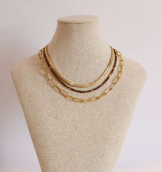 Gold Rising Necklace