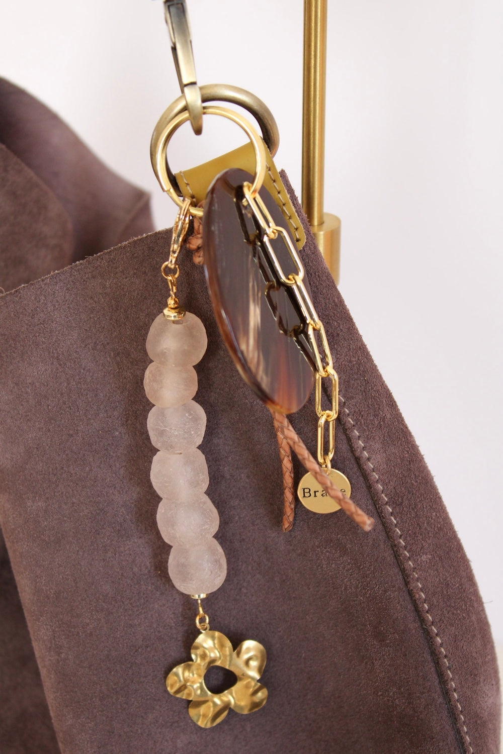 Brave Bloom Bag Charm
