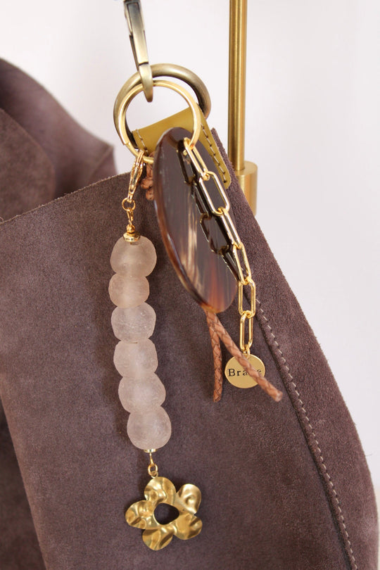 Brave Bloom Bag Charm
