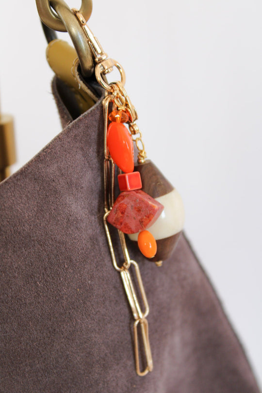 Dusky Sunset Bag Charm