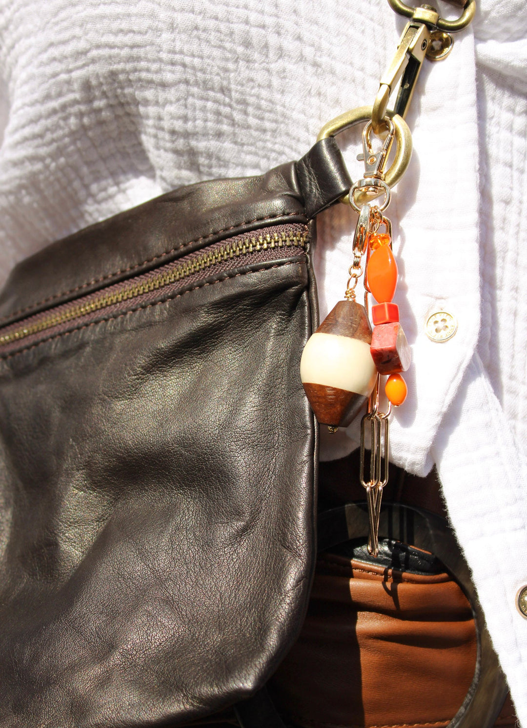 Dusky Sunset Bag Charm