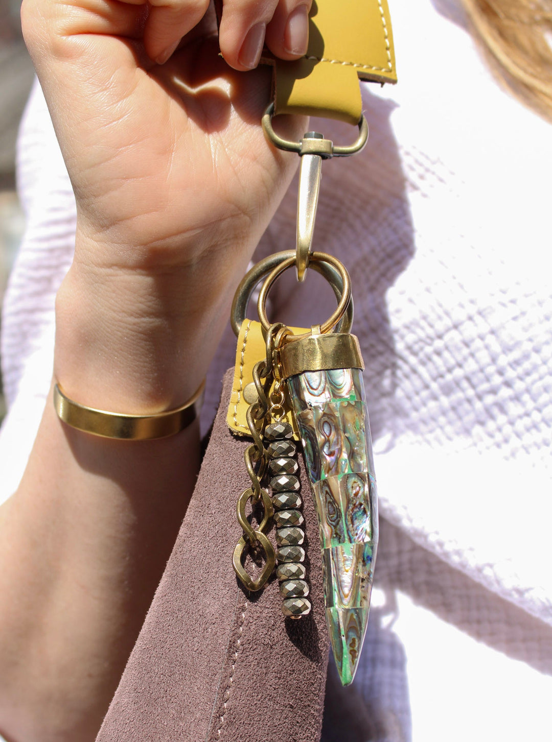 Ebon Flow Bag Charm
