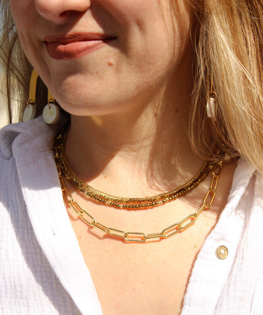 Gold Rising Necklace
