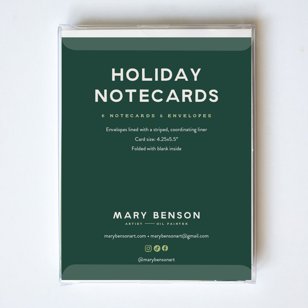 Mary Benson - Silent Night Notecard Set